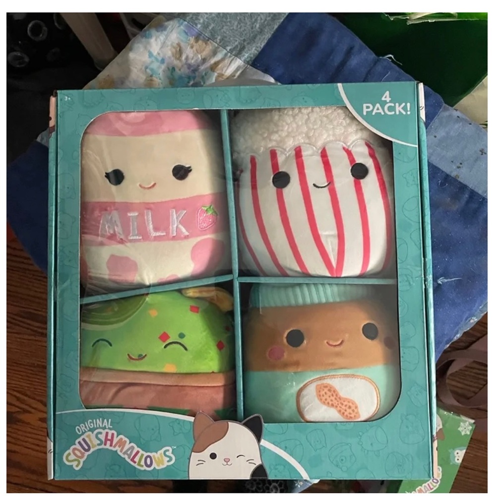 Squishmallow 4 pack